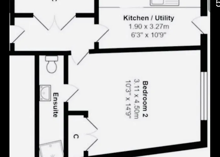 Modern Ground Floor With Free Parking Very Near Centre Appartement